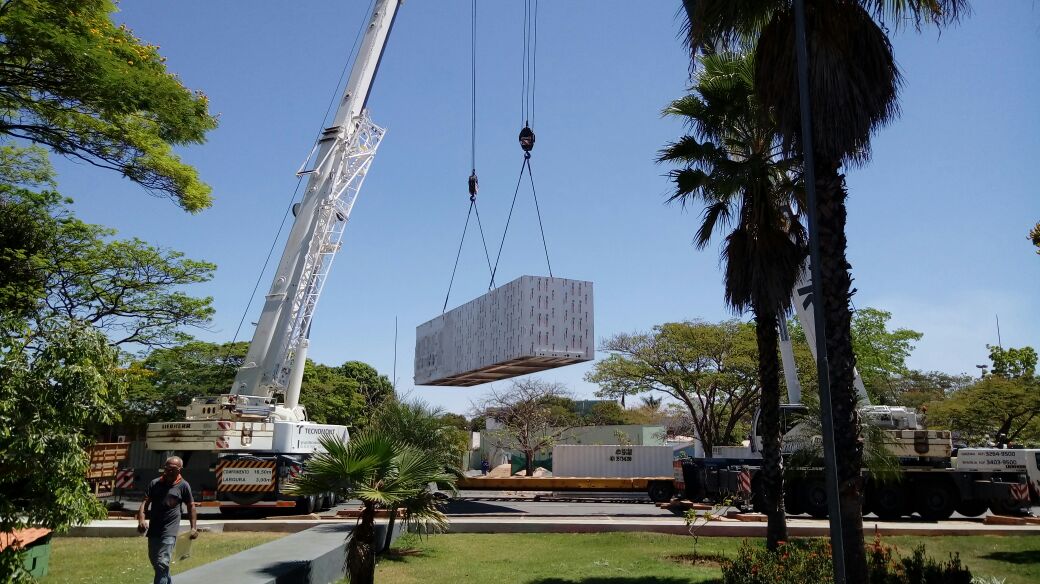 Içamento do G-Box 5.0 com carga instalada