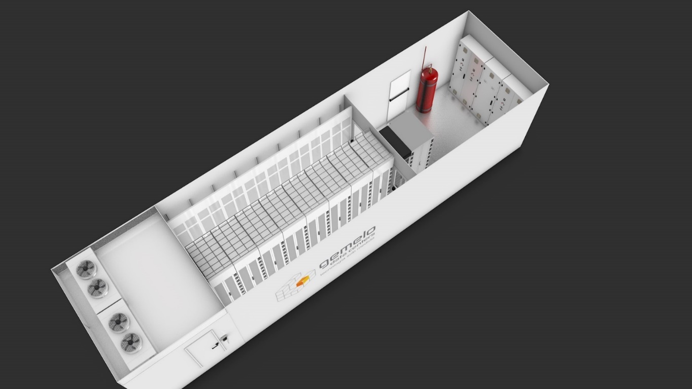 Render 3D interno do G-Box 5.0